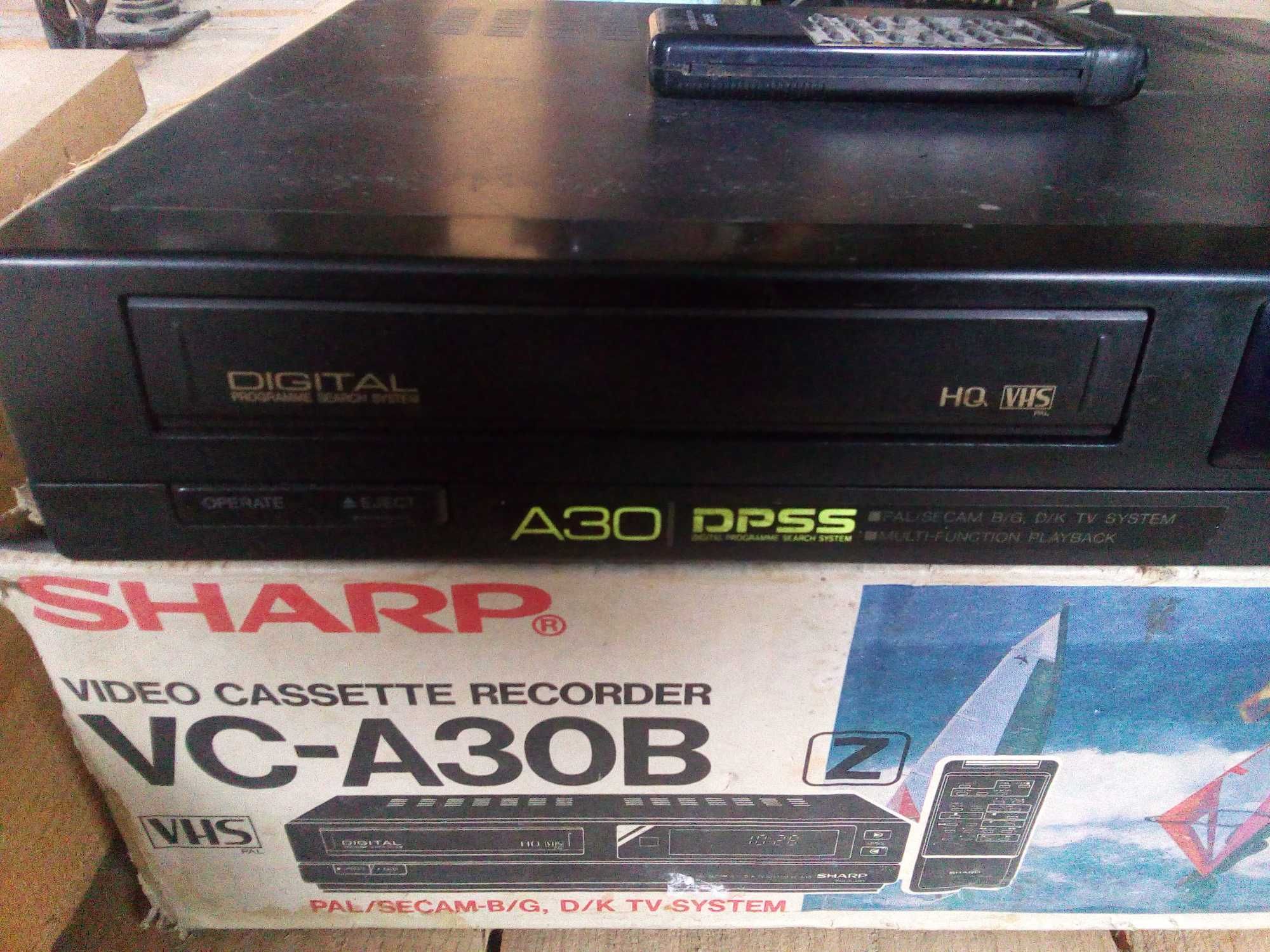 Видеомагнитофон Sharp VC-A30B, VHS, пишучий