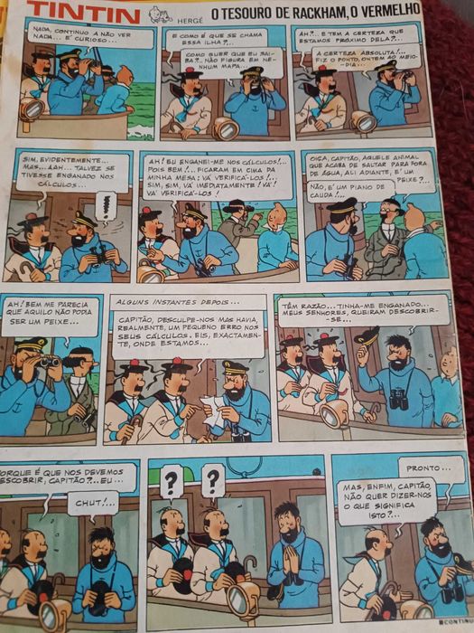 Revista antiga Tin Tin