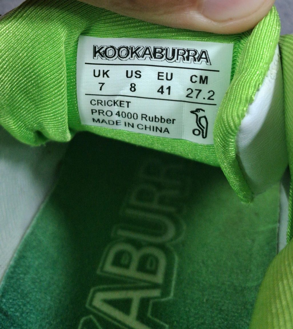 Кроссовки Kookaburra для крикета спортивные мужские для тренировок