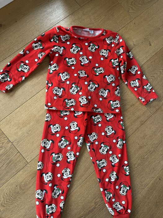 Pizama Mickey Mouse welurowa ciepla