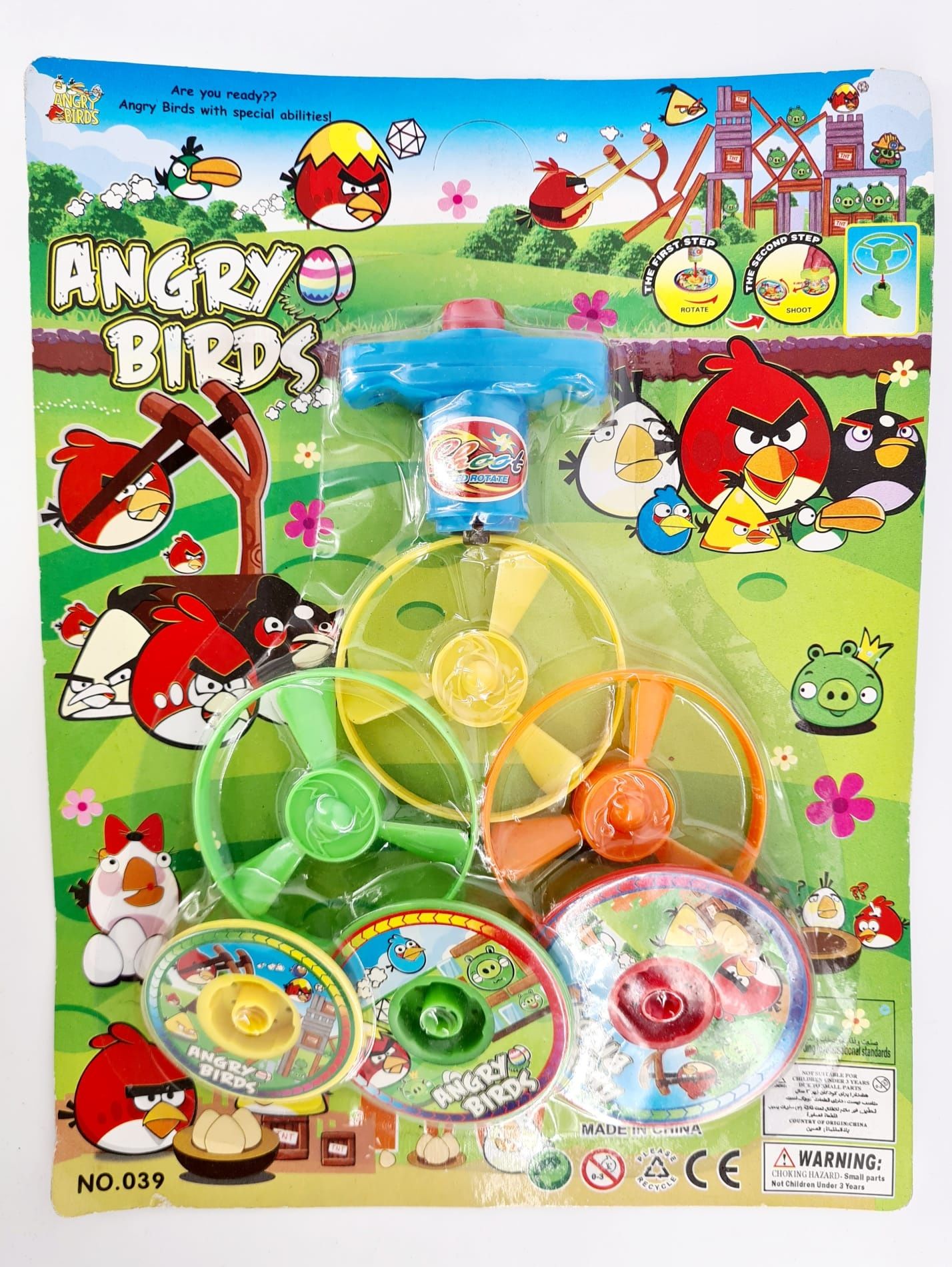 Zestaw Śmigieł Angry Birds super zabawka dla dzieci nowy