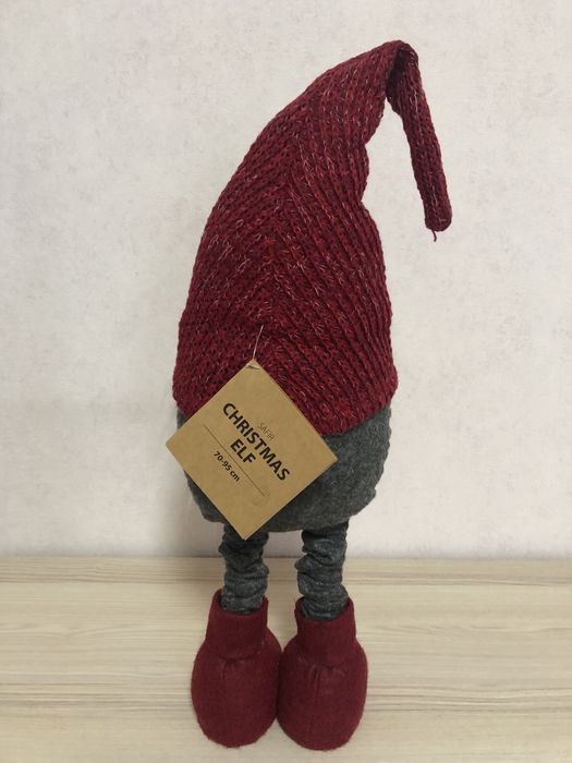 Скандинавский гном 70-95см, новогодний подарок, интерьерная игрушка