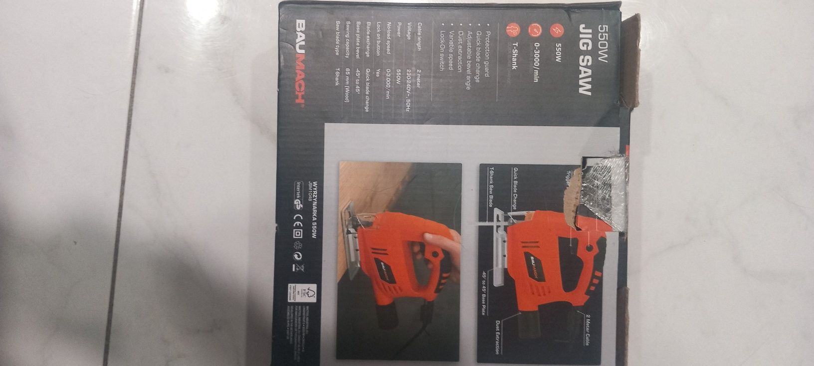 Wyrzynarka Baumach 550 w