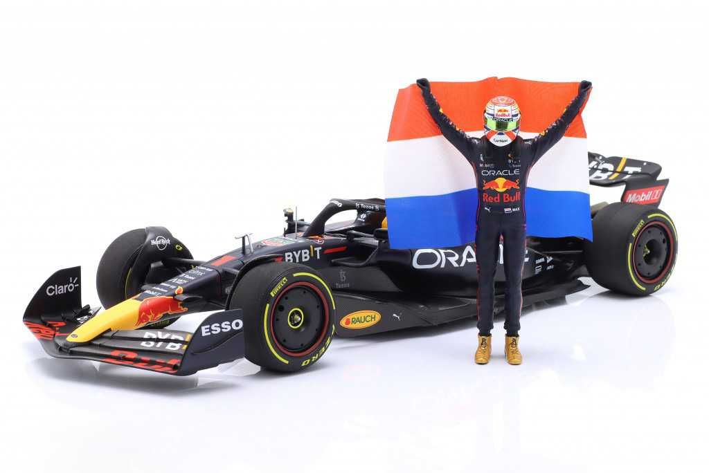 1:18 Minichamps Red Bull RB18 #1 Winner F1 Dutch GP 2022 M.Verstappen