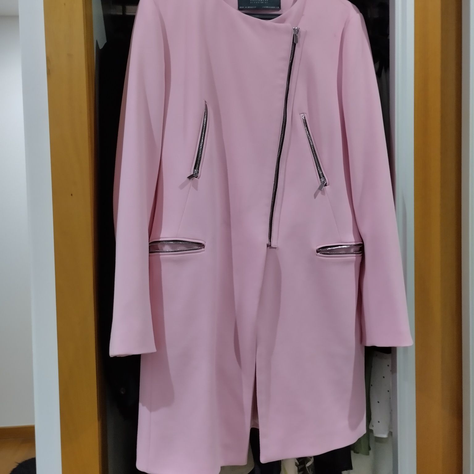 Casaco Zara rosa