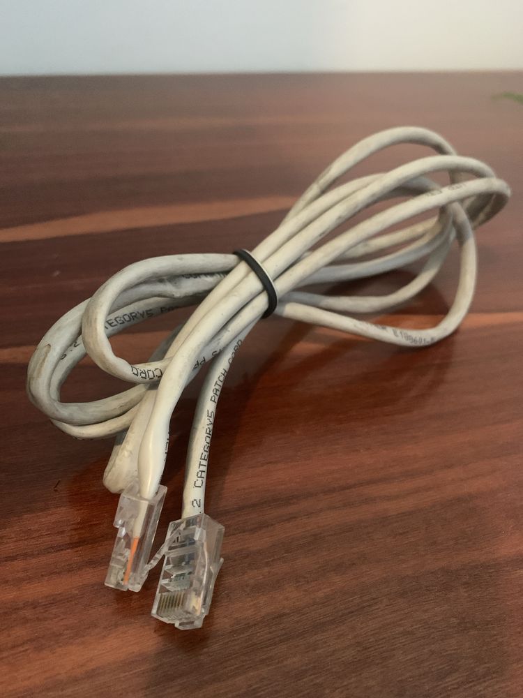 Kabel internetowy do internetu routera router RJ-45 - RJ-45 2 metry