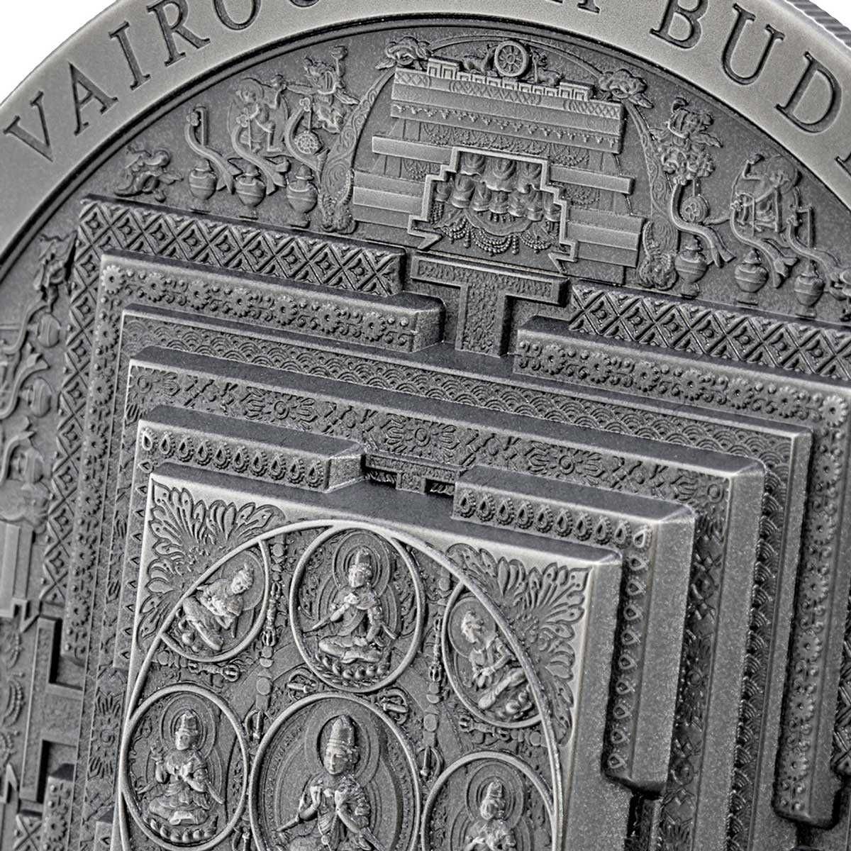 VAIROCHANA BUDDHA MANDALA Archeology Symbolism Antiqued Mongolia 2022