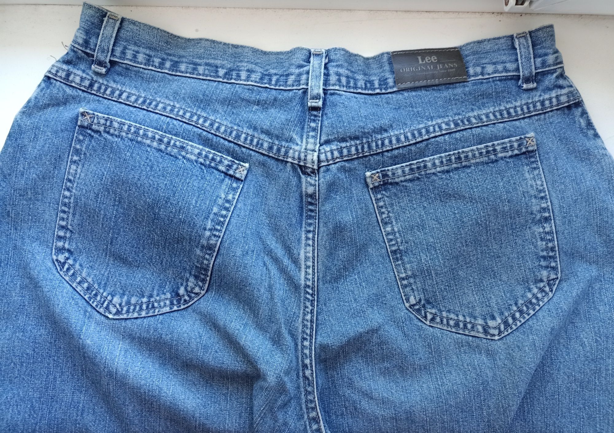 Летние джинсы LEE Легкий котон W38 L34