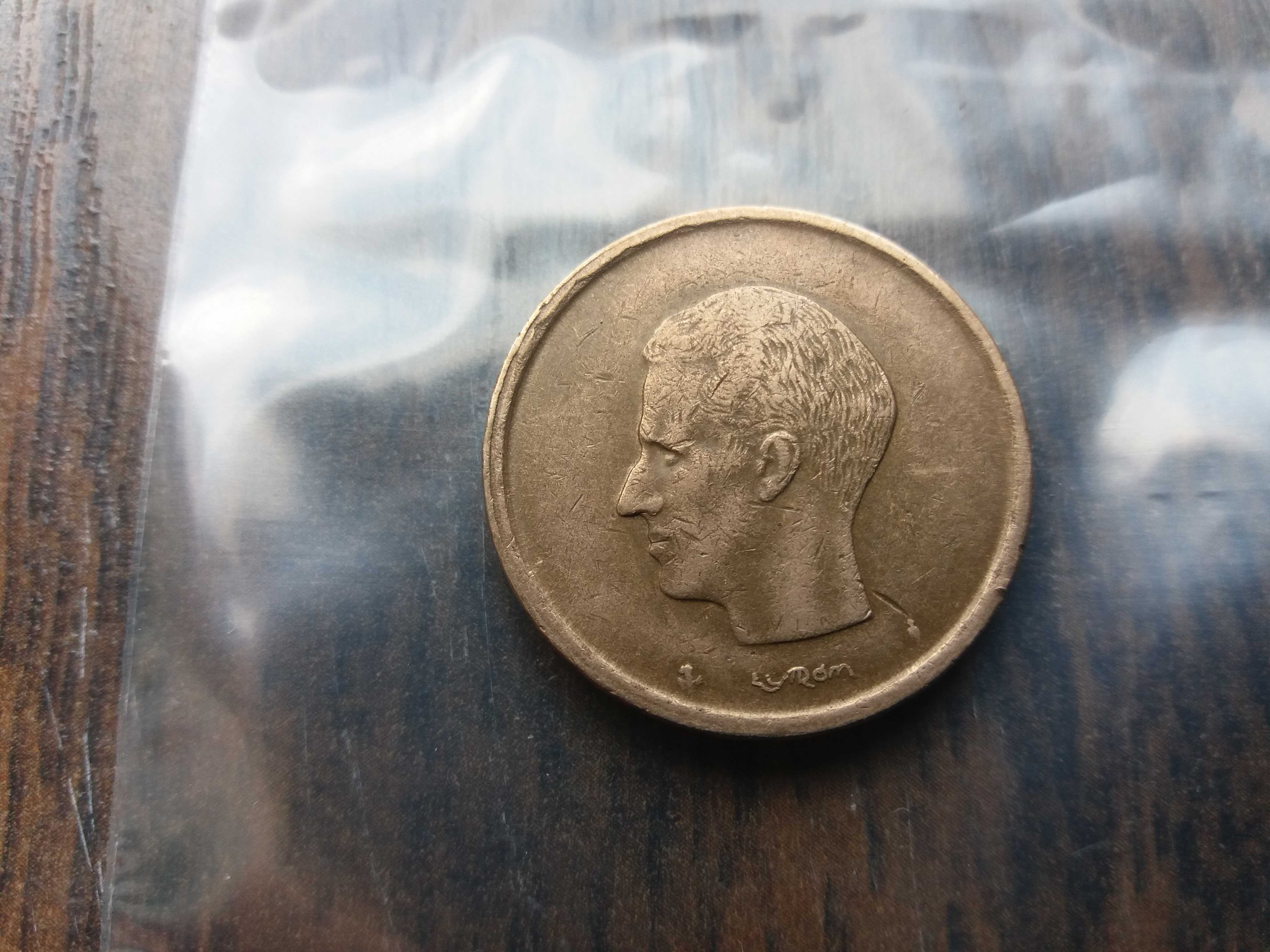 Moneta, Belgia, 20 Francs 1981 Brussel