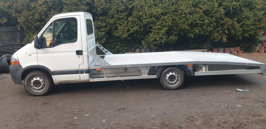 zabudowa autolaweta renault master 2007r. ład.1,7t dł.4,9m szer.2,05m