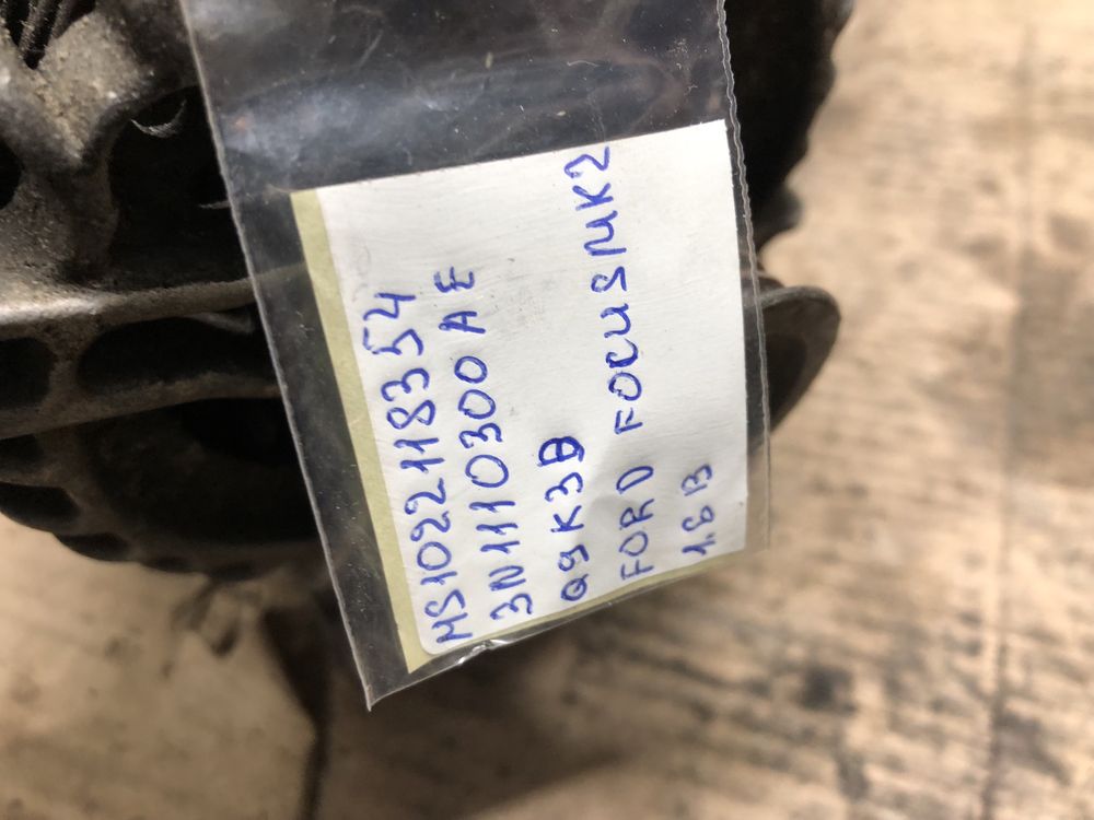Генератор Ford Focus Mk2 1.6B Форд Фокус МК2