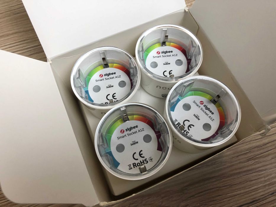 Nous ZigBee A1Z Inteligentne gniazdko z kontrolą zużycia energii 4szt