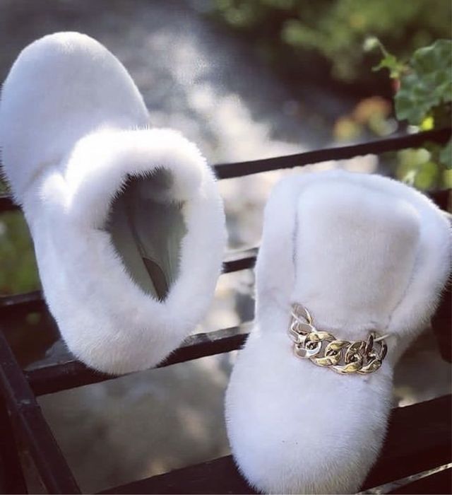 UGG, Ботинки, Уги из меха норки и каракуль