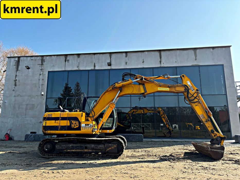 JCB JS 130 KOPARKA GĄSIENICOWA 2003R. | JCB JS 145 CAT 311 VOLVO ECR 140 CASE 130