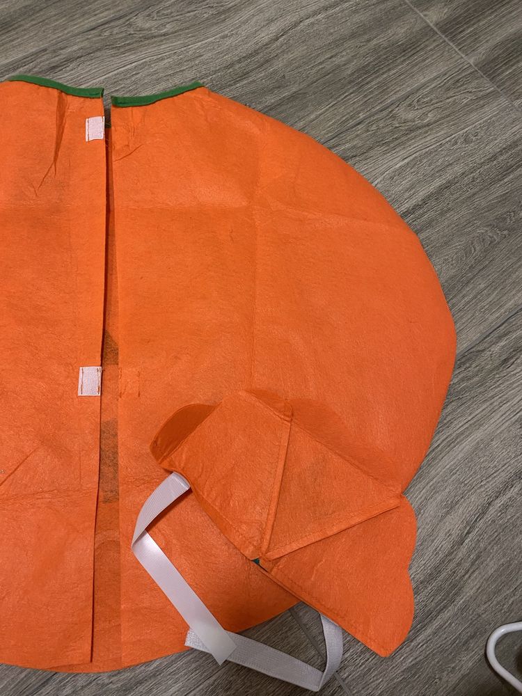 Strój dynia halloween przebranie bal impreza dla dzieci opaska zestaw