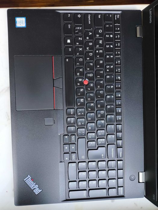 Klawiatura Lenovo T570/T580 z grawerowaną cyrylicą na wymianę