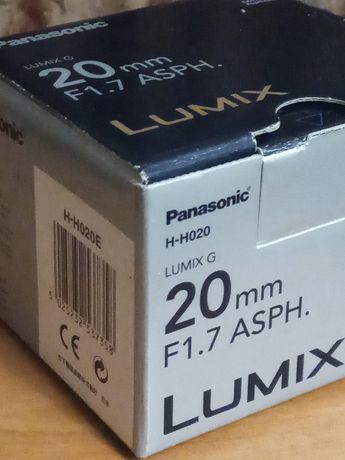 Panasonic Lumix 20mm f 1.7 (H-HO20A)