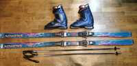 Лыжи + ботинки + палки