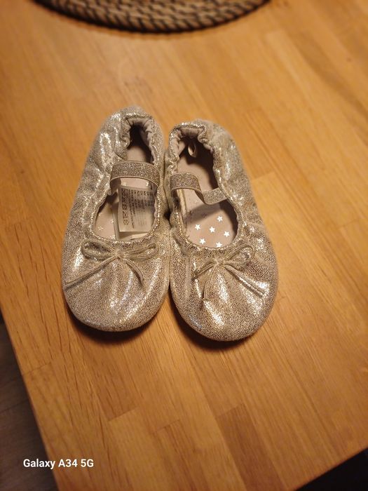 Balerinki srebrne HM 28/29