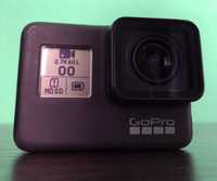 GoPro HERO 7 Black + 3 акумулятори / зарядка / штатив / карта на 32 Гб