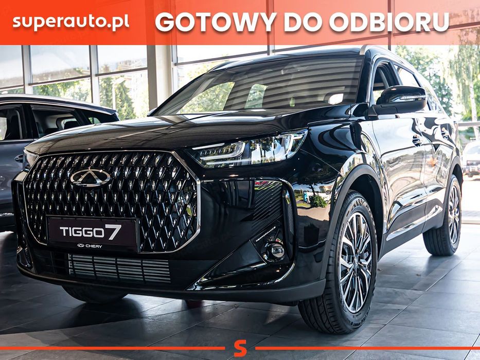 Chery Tiggo 7 Essential 1.6 T-GDI 147KM DCT • Tempomat Adaptacyjny • Reflektory LED