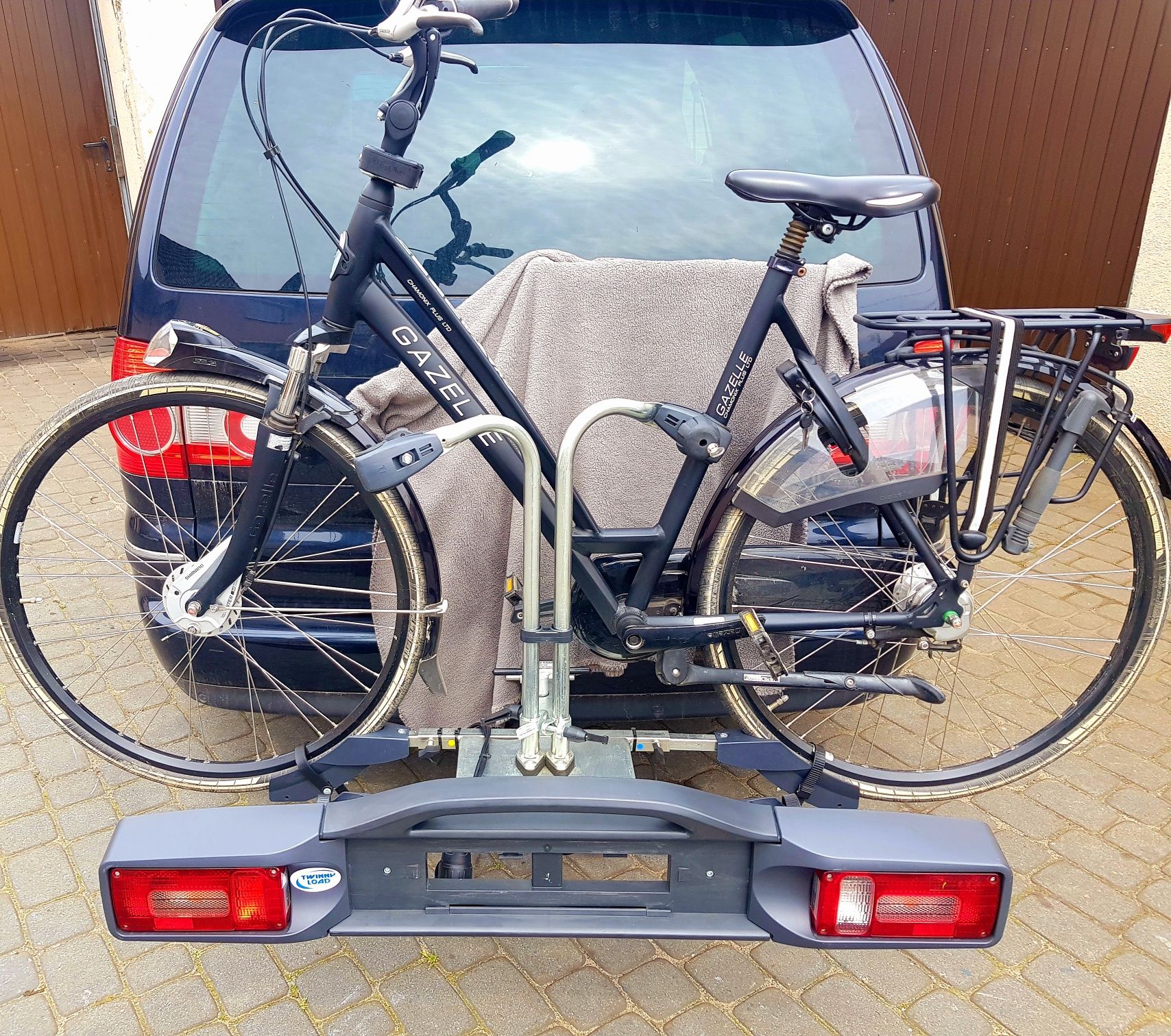 Twinny Load uchylny bagażnik rowerowy na hak 2 rowery