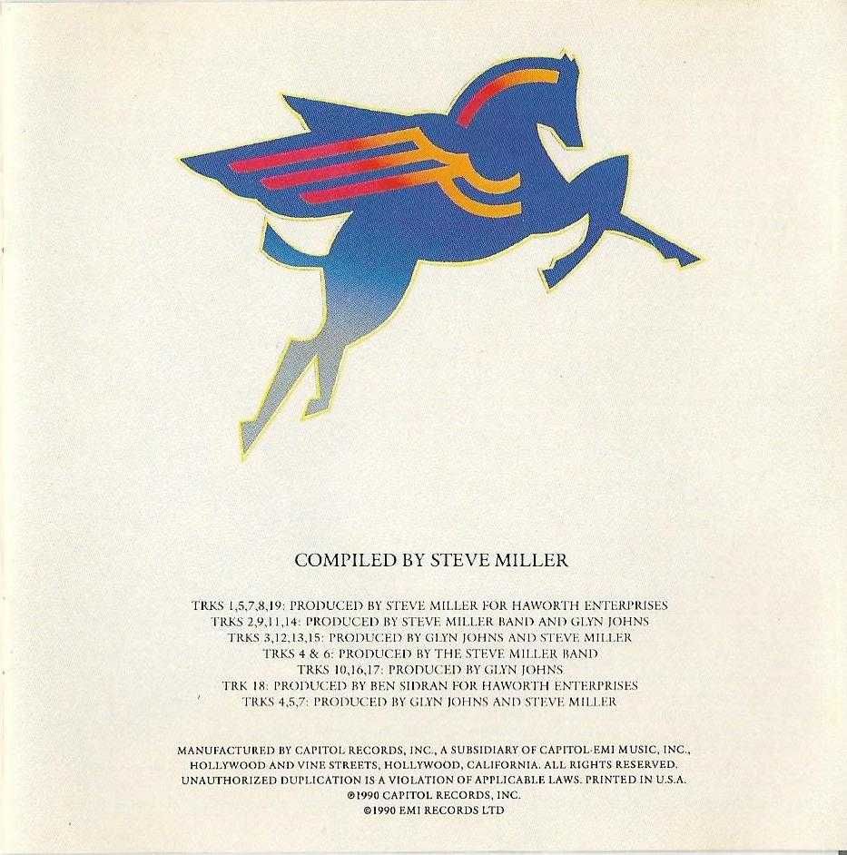 Steve Miller Band - - - - - The Best - - - - - CD
