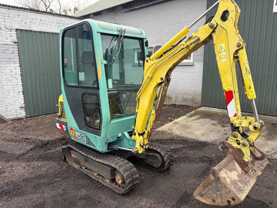 Minikoparka YANMAR B15-3