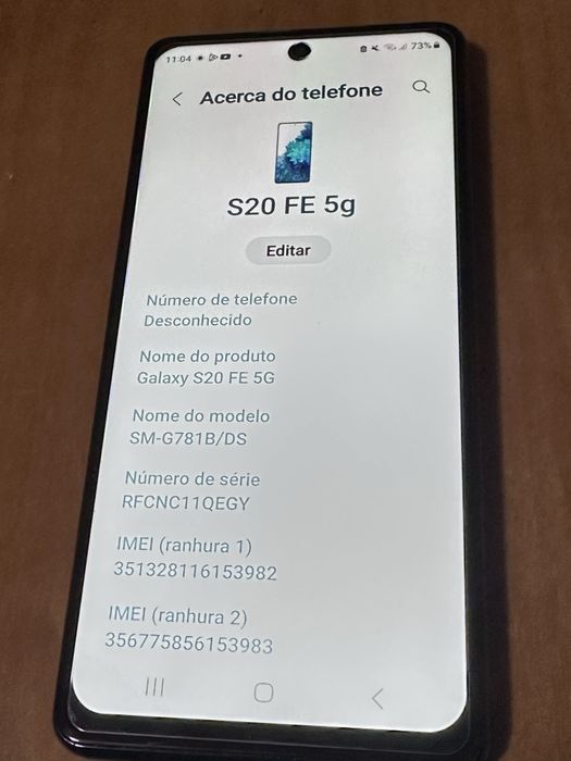 Sansung s20 fe 5g