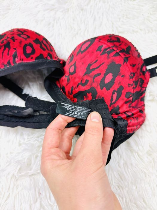 Biustonosz usztywniany 95C czerwony Ann Summers