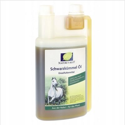 Nature's Best Schwarzkummel Ol Olej Z Czarnuszki Dla Konia 1L