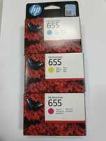 Картриджі HP 655 CZ110AE CZ111EA CZ112AE