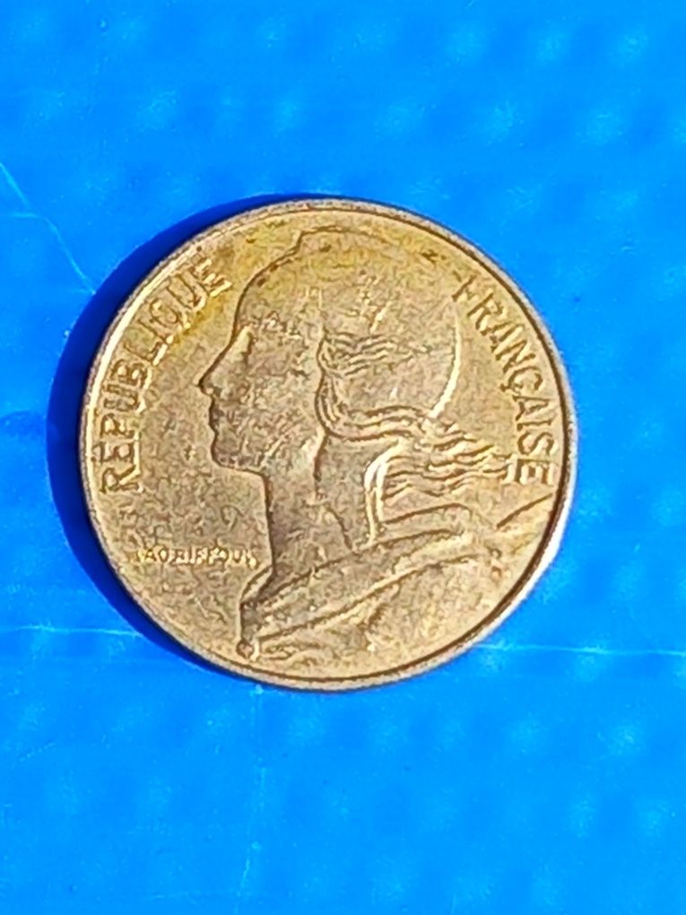 Moedas república francesa 10 CENTIMES