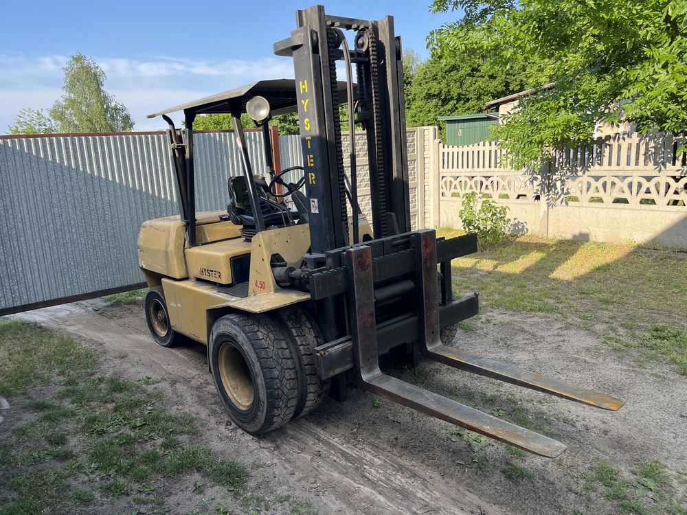 Wózek widłowy Hyster H4.50XL, Diesel, 250 mtg ! Udźwig 4.5 T !