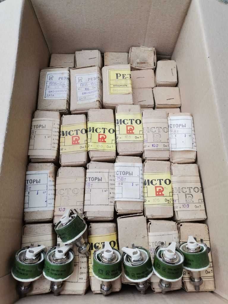 Резистор ППБ-15 ППБ-25Г ППБ-25Е 100Ом 15кОм 1,5кОм 680Ом СПИСОК