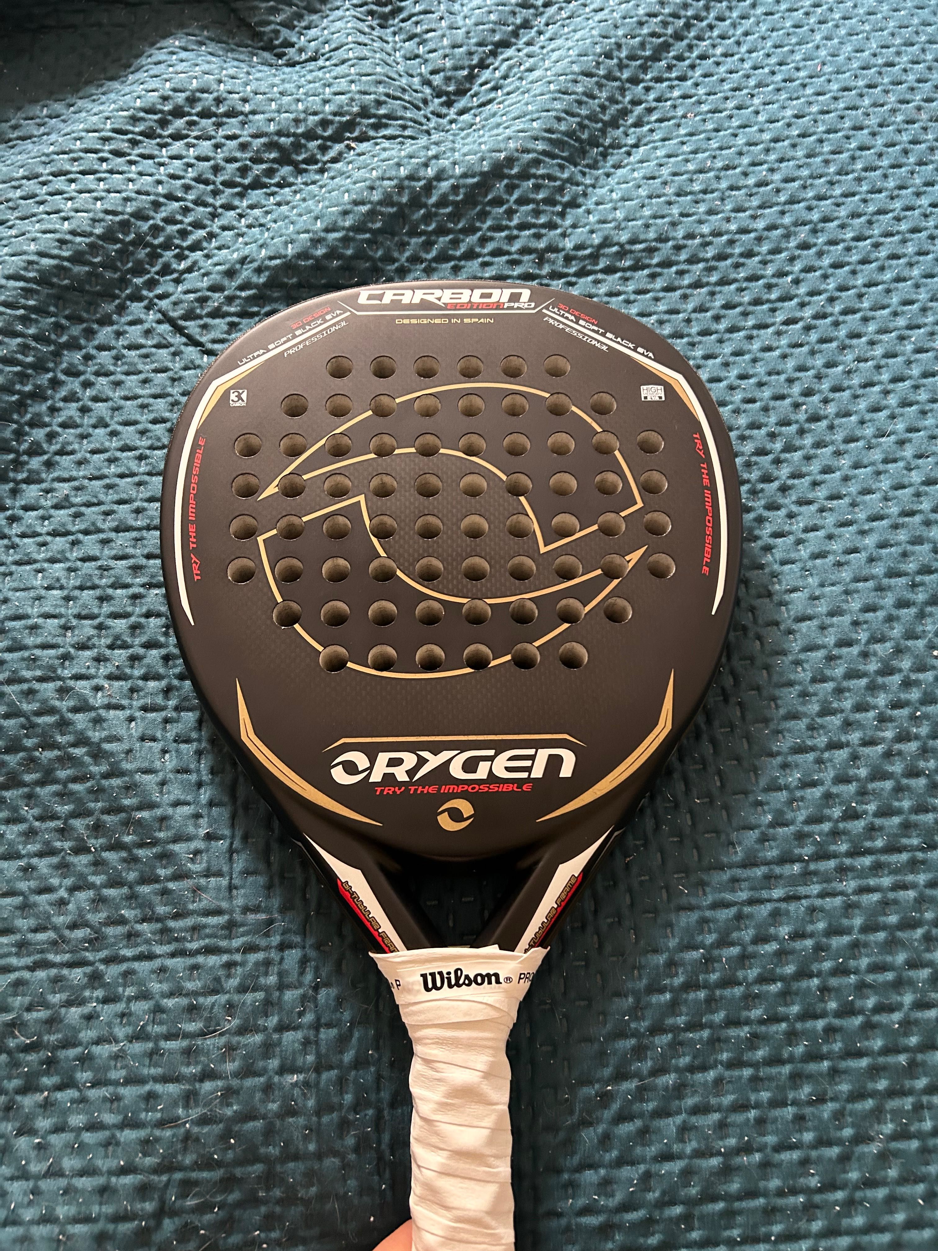Raquete/pala de Padel orygen Carbon edition pro