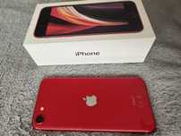 iPhone SE 2020 czerwony 64 GB zadbany sprawny, bateria 76%