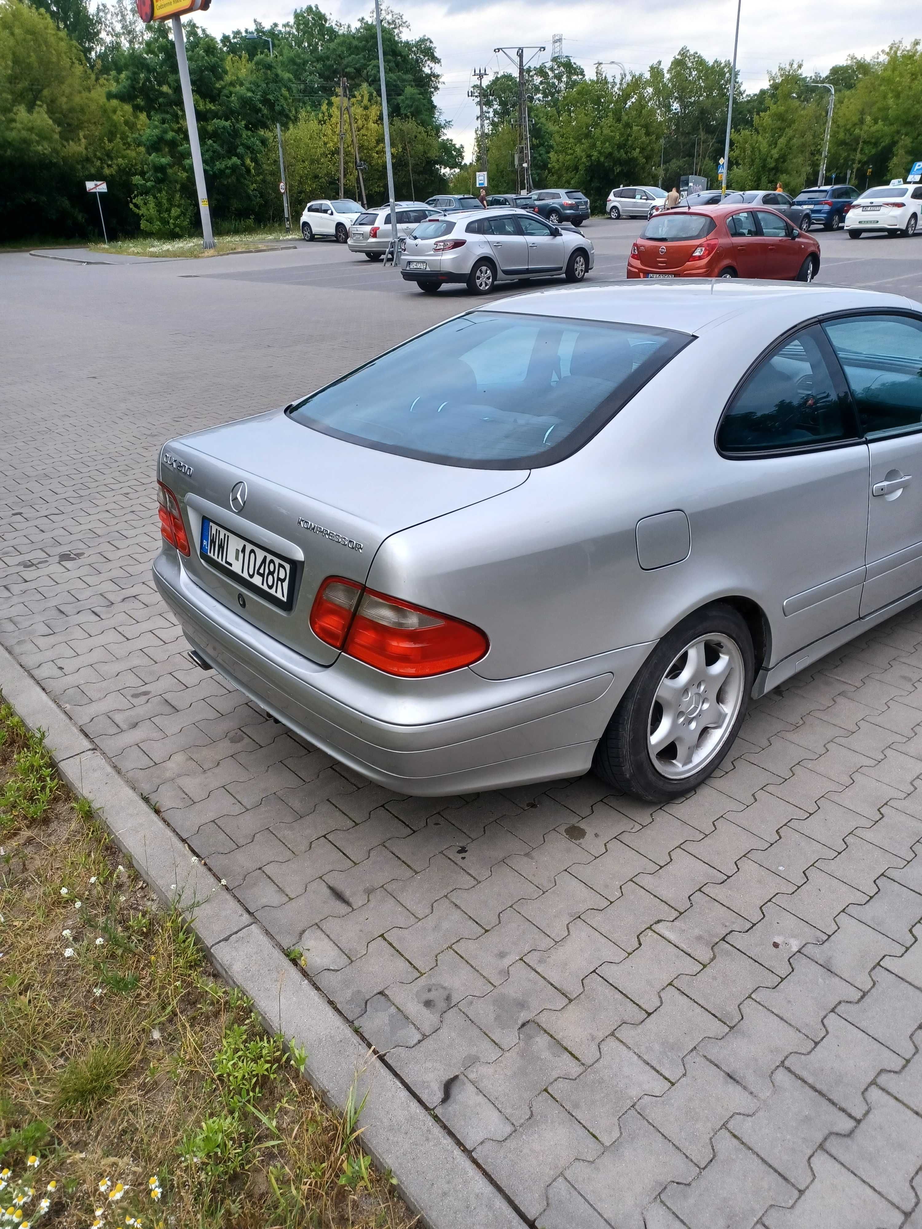 Mercedes Clk 200 kompresor +Lpg 2000r. Od 2021 r. w Polsce