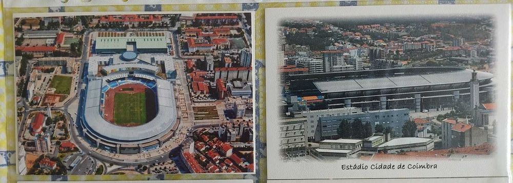 9 Postais do estádio cidade de Coimbra