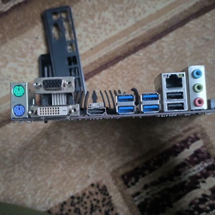 Материнская плата b450m s2h