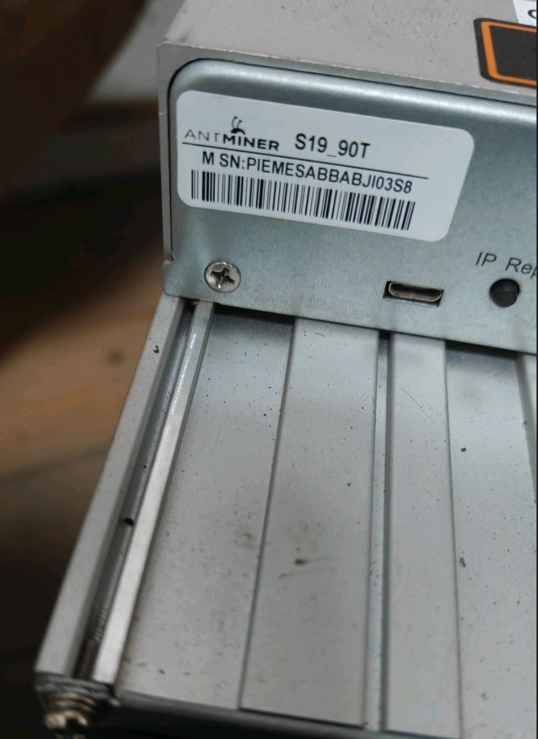 Asic S19 90Th/s 3250 Вт SHA-256, 126чипов, алюминиевых платах