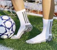Футбольные носки белые Trusox Трусокс | Антиковзкі шкарпетки