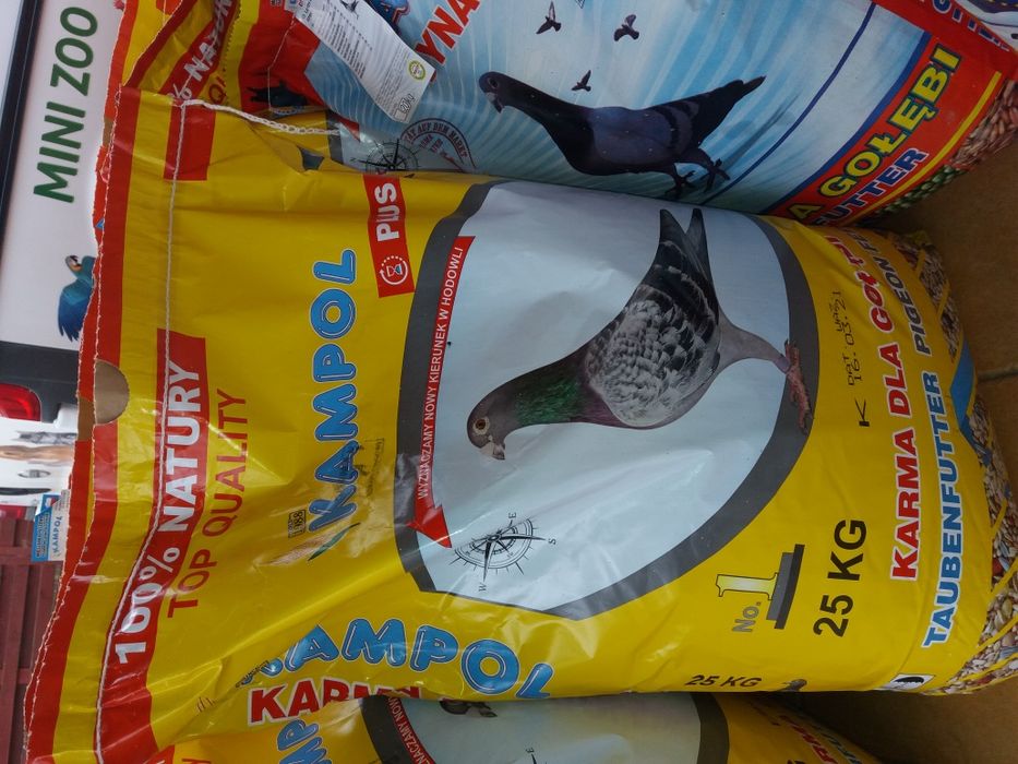 Karma dla gołębi KAMPOL 25kg. Wołomin