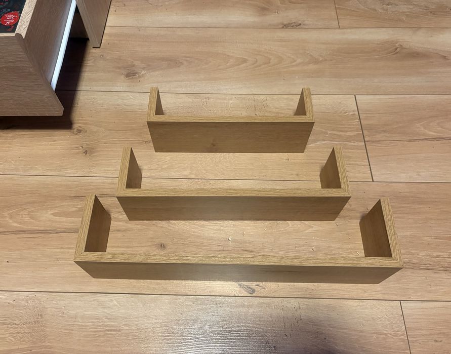 Półkie ozdobne. Zestaw 3 sztuk