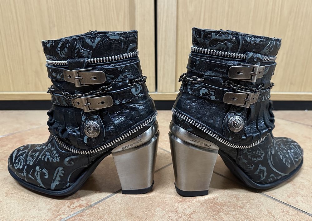 Buty damskie NEW ROCK skórzane roz. 38