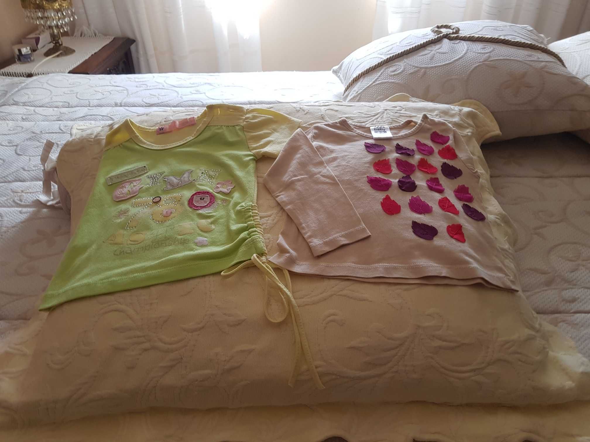 Roupinhas para bebé menina , 3 meses, Alguma nunca usada.