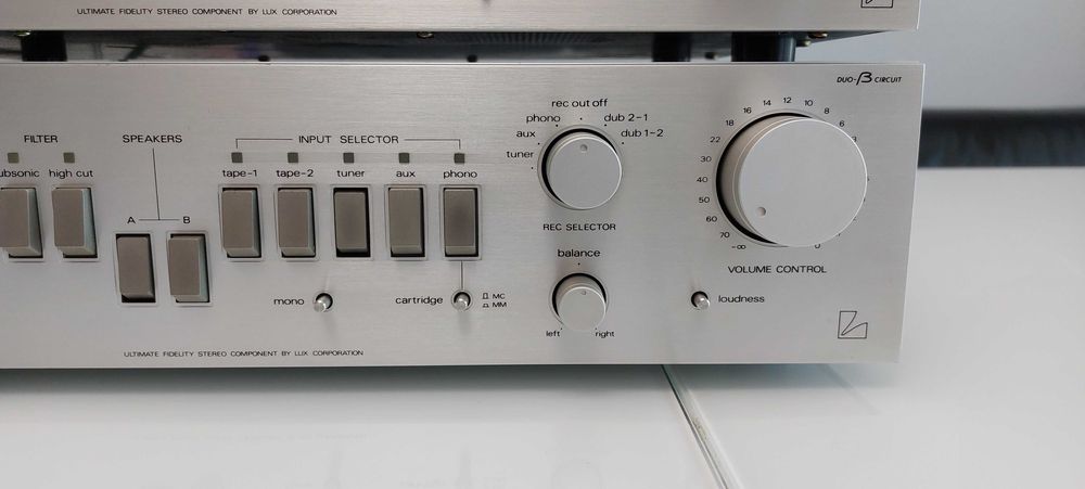 Усилитель Luxman L-116A + Тюнер Luxman T111