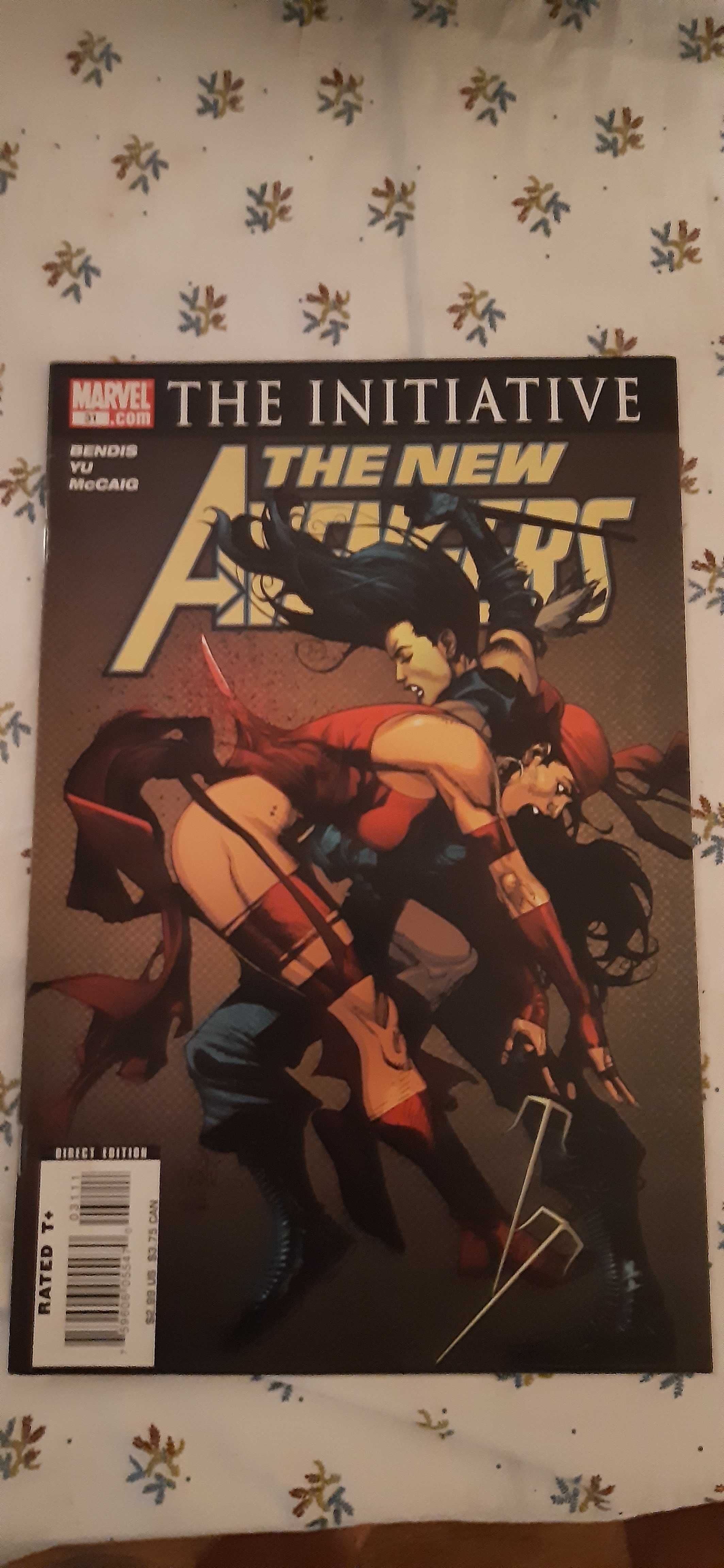 komiks the new avengers, marvel j.angielski