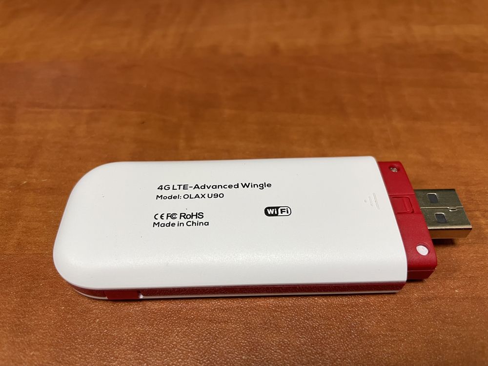 4G/3G USB WiFi модем ZTE OLAX U90H + сімку Lifecell(за окрему плату)
