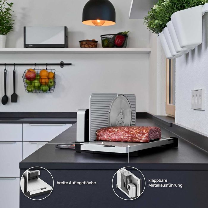 Ritter Icaro 5 – kompaktowa elektryczna krajalnica z ECO-silnikiem